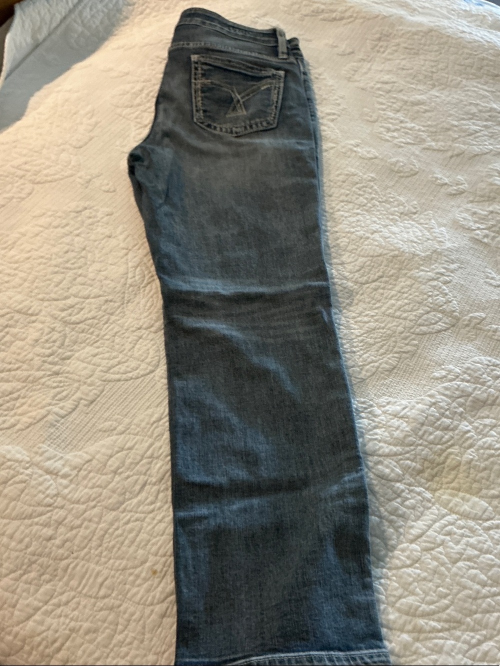 Vigoss Men’s Straight Jeans in Dark Blue Wash